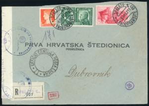 LUBIANA 1942 - 25 cent. e 75 cent. ... 