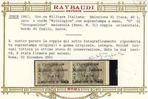 CEFALONIA E ITACA 1941 - 40 lepta ... 