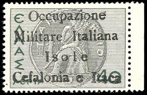 CEFALONIA E ITACA 1941 - 40 lepta ... 