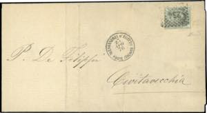 EMISSIONI GENERALI 1876 - 5 cent. De La Rue ... 