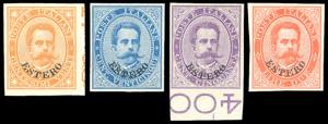 EMISSIONI GENERALI 1881 - 20 cent., 25 ... 