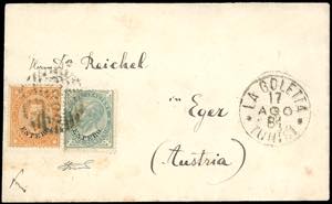LA GOLETTA 1881 - 5 cent. De La Rue, 20 ... 