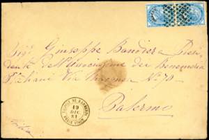 TRIPOLI DI BARBERIA 1881 - 10 cent. ... 