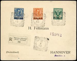 ALBANIA 1906 - Soprastampati senza ... 