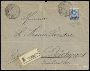 COSTANTINOPOLI 1910 - 20 piastre su 5 lire ... 