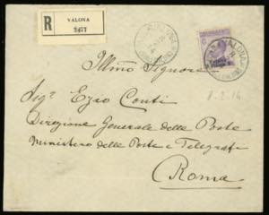 VALONA 1914/16 - Tre buste, di cui ... 