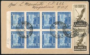 POSTA AEREA 1938 - 20 cent. e 60 ... 