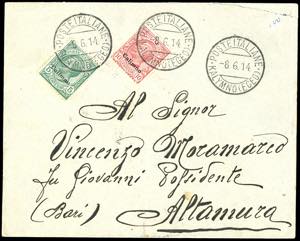 CALINO 1914 - 5 cent. e 10 cent. Leoni ... 