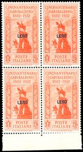 LERO 1932 - Garibaldi, serie ... 