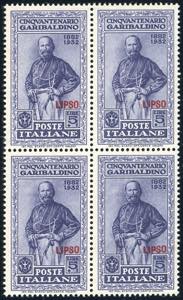LIPSO 1932 - Garibaldi, serie ... 
