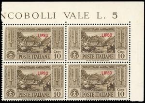 LIPSO 1932 - Garibaldi, serie ... 