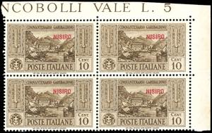 NISIRO 1932 - Garibaldi, serie ... 