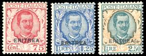 1926 - Floreale soprastampati Eritrea, ... 