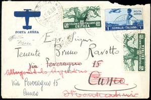 1938 - 25 cent. Soggetti africani Eritrea, ... 