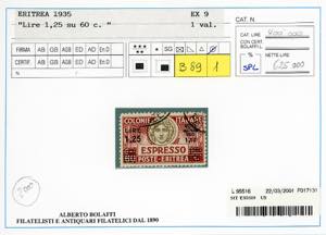 ESPRESSI 1935 - 1,25 lire su 60 ... 