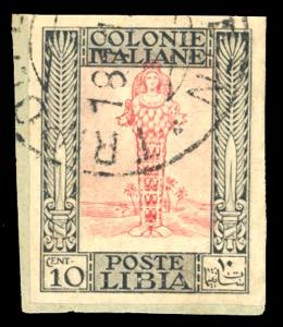 1924 - 10 cent. Pittorica, non dentellato ... 