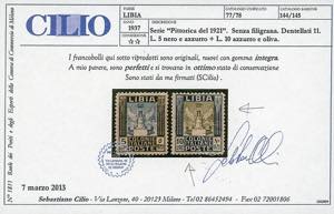 1937 - 5 lire e 10 lire Pittorica, ... 