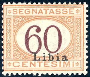 SEGNATASSE 1925 - 60 cent. cifre brune (11), ... 