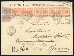 1906 - 40 cent. su 10 a. soprastampato a ... 