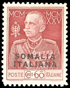 1925 - 60 cent. Giubileo, dent. 11 (67), ... 