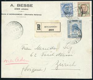 1927 - 1 lira e 1,25 lire, ornato spostato, ... 