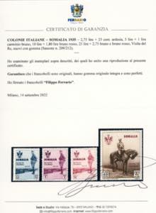 1935 - Visita del Re, serie ... 