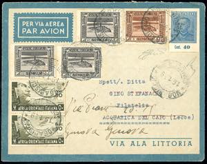 1939 - 40 cent. Giubileo, ritaglio di ... 