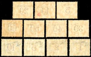 SEGNATASSE 1909 - Somalia Italiana ... 