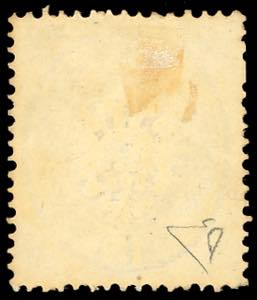 1863 - 15 soldi bruno, dent. 14 ... 