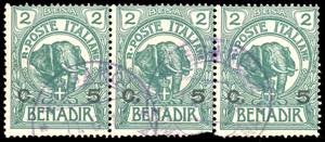 ANNULLAMENTI-MISSAROLE - 5 cent. su 2 b. ... 