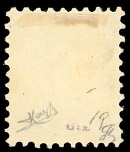 1865 - 2 soldi giallo, dent. 9 1/2 ... 