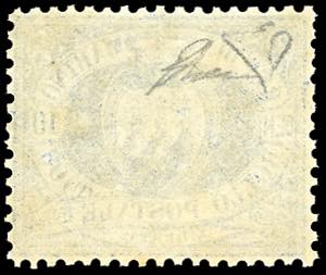 1877 - 10 cent. oltremare Stemma ... 