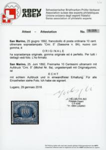 1892 - 5 cent. su 10 cent. ... 