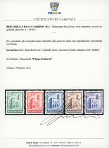 1932 - Palazzetto della Posta, ... 