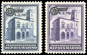 1934 - Palazzetto della Posta soprastampati ... 