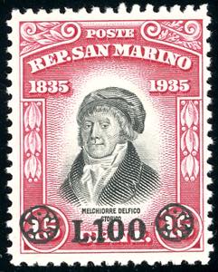 1948 - 100 lire su 15 cent. Delfico ... 