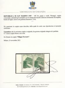 1949 - 100 lire Paesaggi (354), ... 