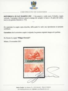 1952 - 1 lira Colombo (372), ... 