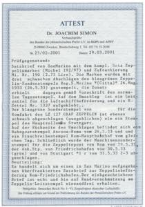 1933 - Zeppelin, serie completa ... 