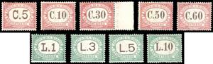 1924 - Colori cambiati, serie ... 