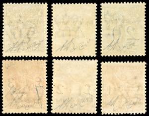 1924 - Serie completa (1/6), gomma ... 