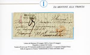 MONACO 1843 - Lettera ... 