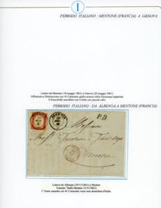 MONACO 1861 - 40 cent. rosso ... 