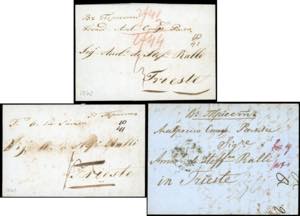 RUSSIA UCRAINA 1840/61 - Tre lettere ... 