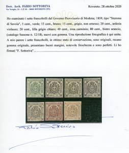 ANTICHI STATI ITALIANI 1859/1863 - ... 