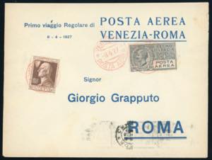 REGNO DITALIA POSTA AEREA ... 