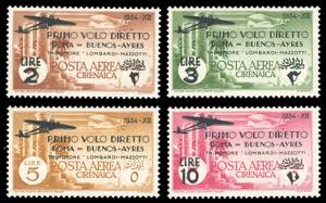 CIRENAICA POSTA AEREA 1934 - Volo ... 