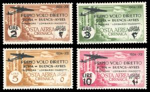 CIRENAICA POSTA AEREA 1934 - Volo ... 