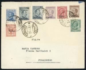 EGEO 1912/1920 - Nove buste con ... 