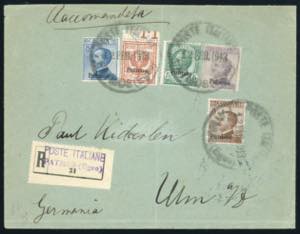 EGEO 1912/1920 - Nove buste con ... 